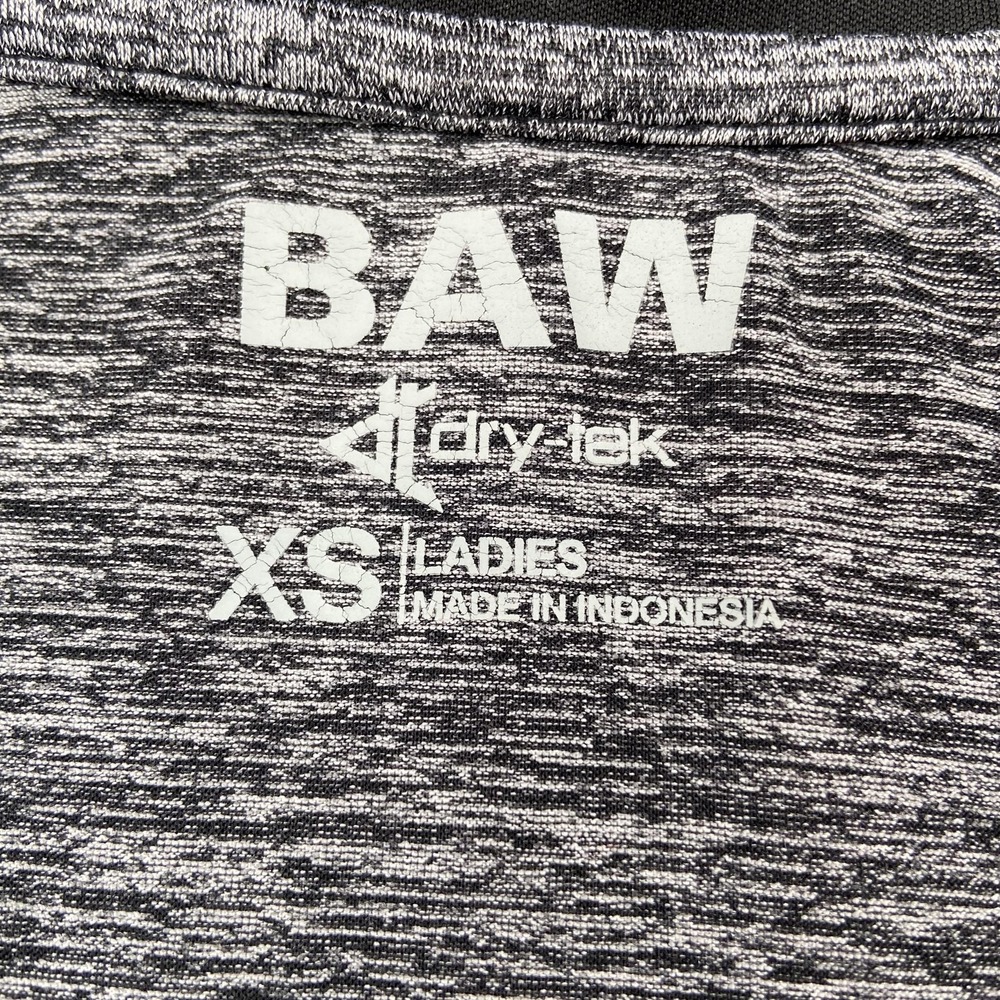 Texas A&M Aggies Shirt Womens XS Gray Black NCAA Football BAW Dry Tek 1/4 Zip - Picture 5 of 10